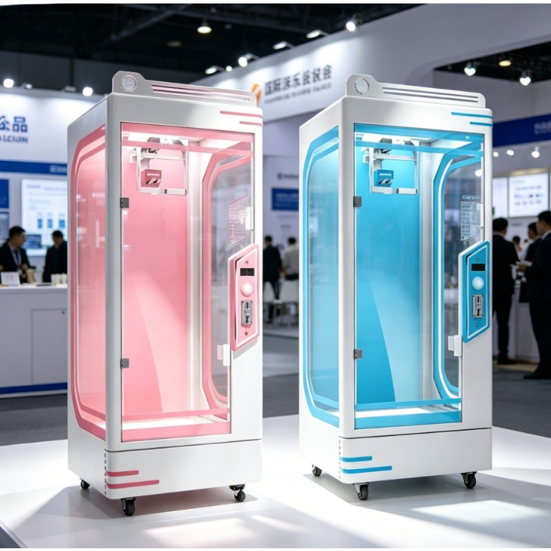 Arcade Toy Claw Vending Machine - Mesin Hadiah Koin Pink Date Cut,