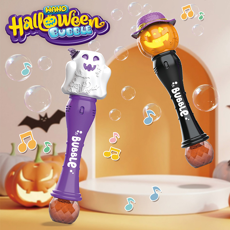 Bubble Gum Machine - Pistol gelembung listrik genggam Halloween Natal,