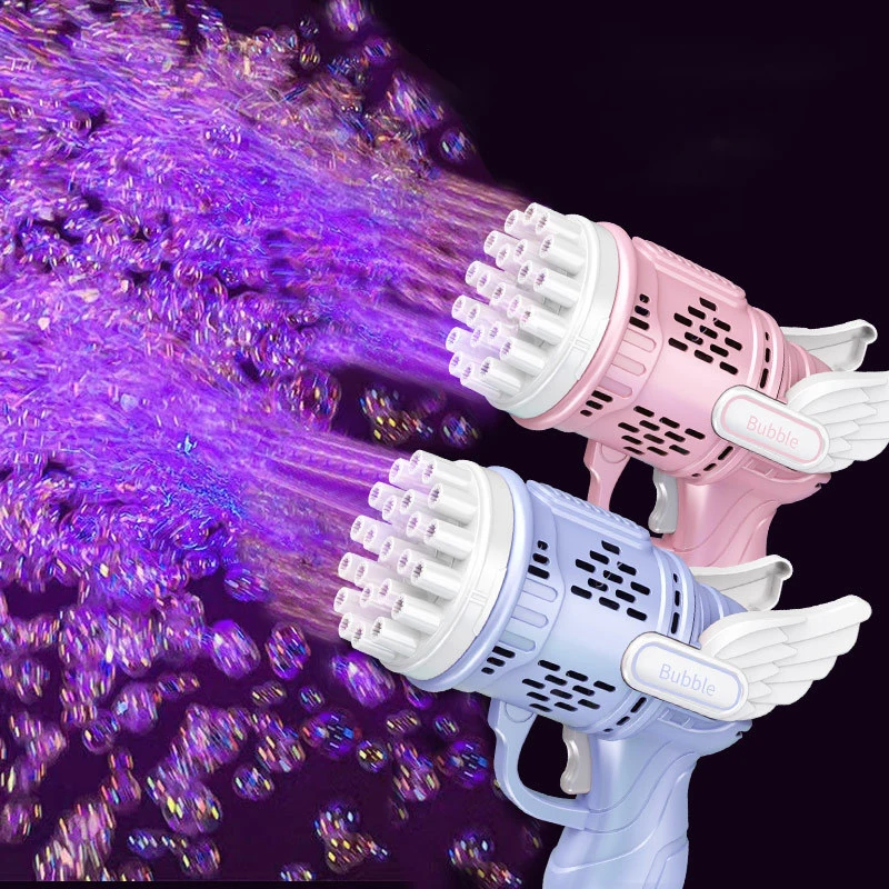 Bubble Gum Machine - Pistol gelembung mainan anak-anak roket 32