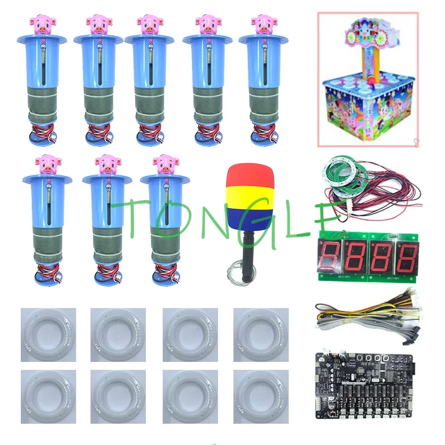 Whack A Mole Arcade - Kit suku cadang Motherboard dengan kabel