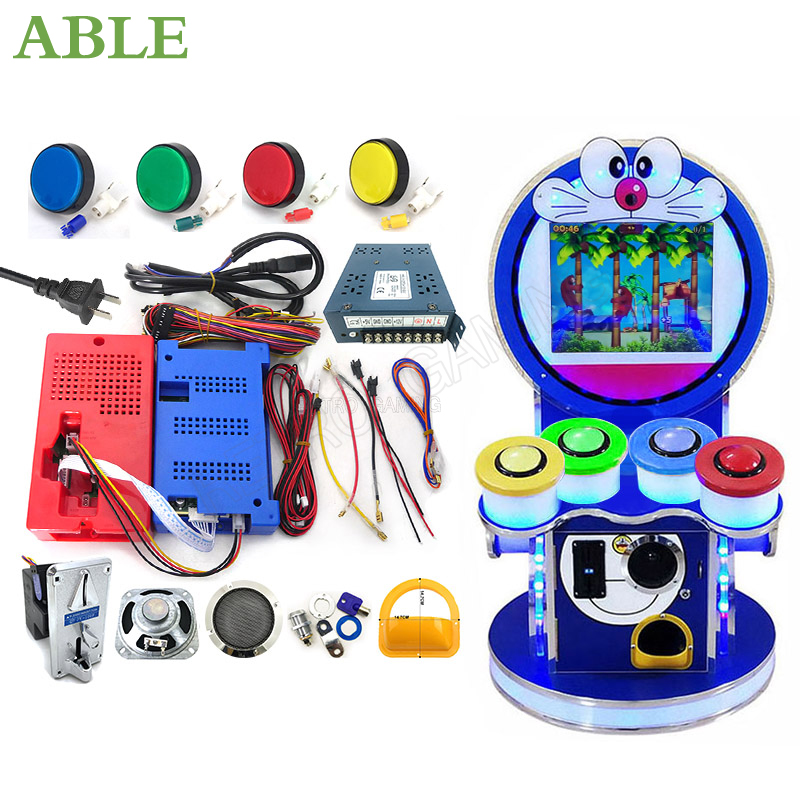 Whack A Mole Arcade - Kit DIY papan PCB dengan tombol,