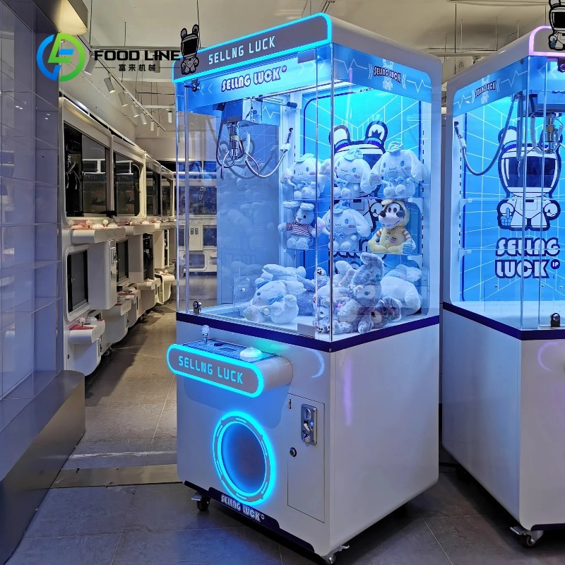 Arcade Toy Claw Vending Machine - Mesin Cakar Logam Koin Kustom, Mesin