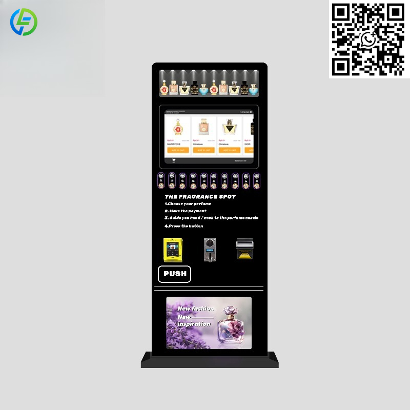 Mesin Penjual Parfum Otomatis  - Commercial Vending Machine ulasan dan harga
