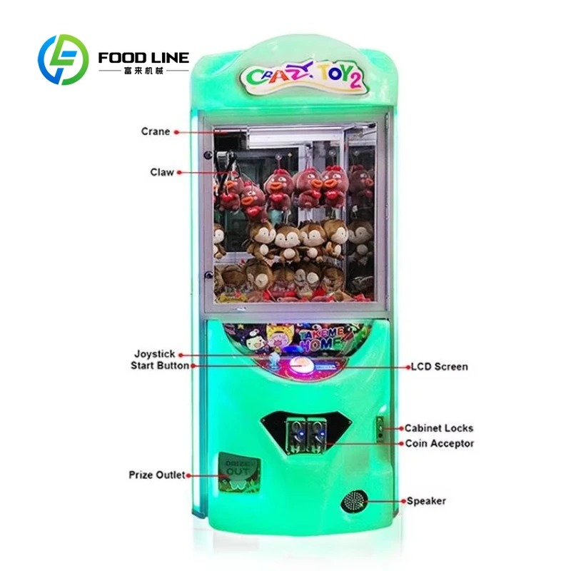 Mesin Game Claw Crane Koin Khu - Arcade Toy Claw Vending Machine ulasan dan harga