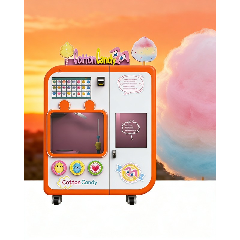 Mesin Penjual Permen Kapas Oto - Commercial Vending Machine ulasan dan harga