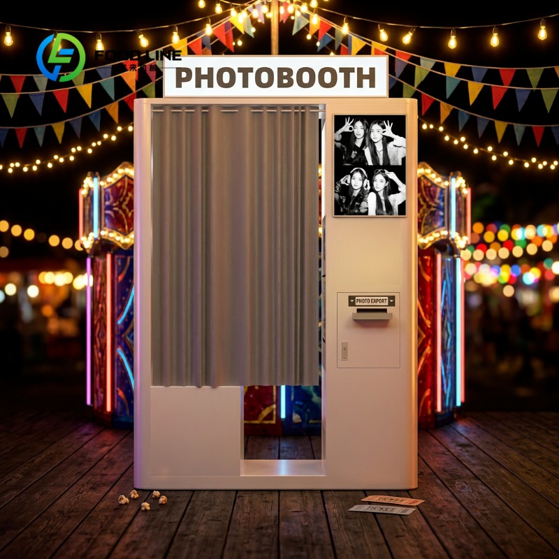 Mesin Vending Foto Otomatis Ga - Photo Booth Machine ulasan dan harga