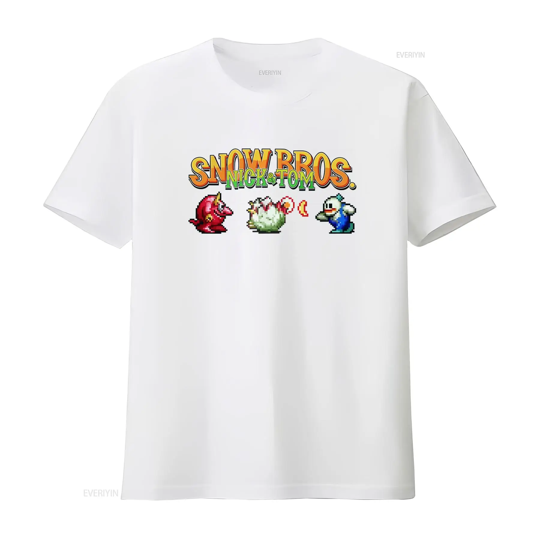 Kaos Snow Bros Retro Arcade 80 - Arcade No ulasan dan harga