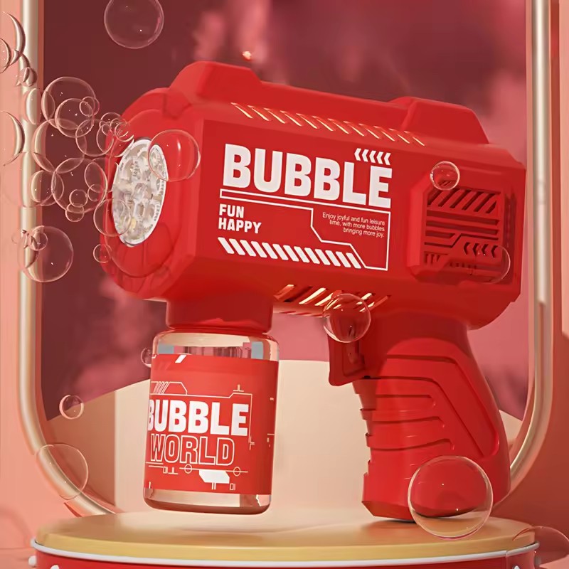 Pistol Gelembung Sabun Elektri - Bubble Gum Machine ulasan dan harga