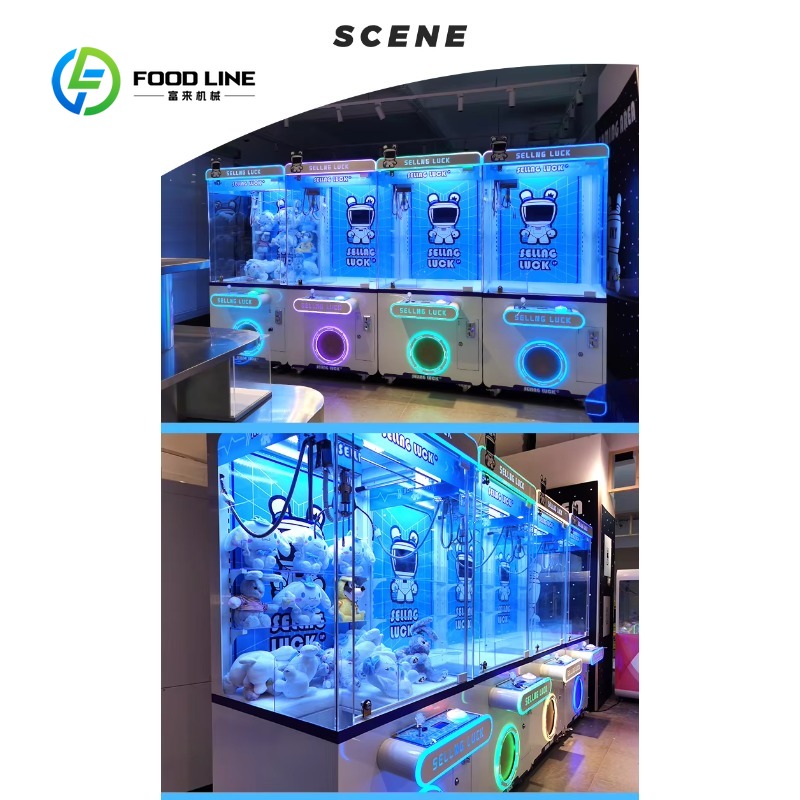 Mesin Cakar Logam Koin Kustom, - Arcade Toy Claw Vending Machine ulasan dan harga